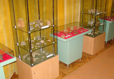 Imagine din expozitia Marturii istorice recent descoperite pe teritoriul judetului Galati - 2009